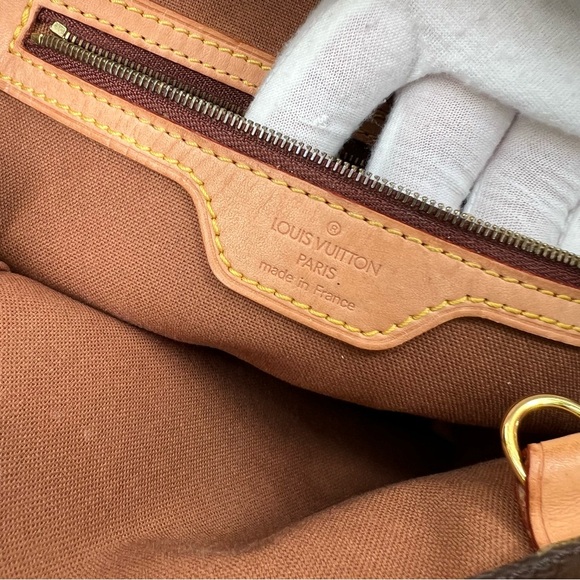 Louis Vuitton Monogram Cabas Piano Shoulder Tote Bag Authentic - Picture 12 of 16